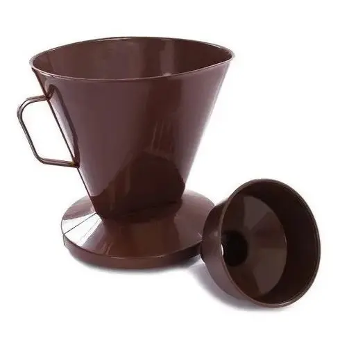 Kit Porta Filtro de Café +  Adaptador Para Garrafa Térmica Coador Café