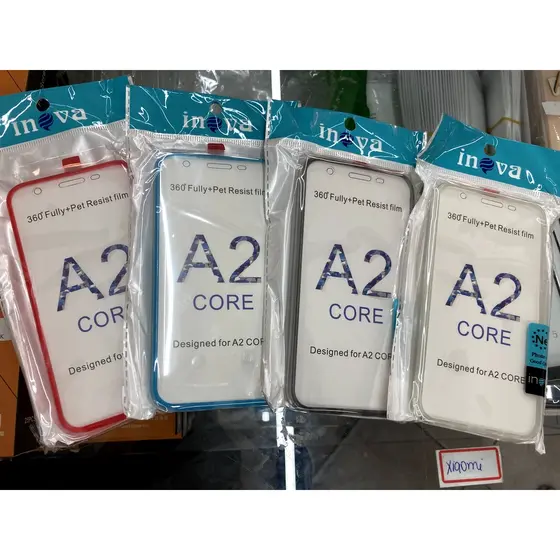 Capa Transparente de Corpo Inteiro para Samsung Galaxy - Proteção 360° com Parte Traseira A2 CORE