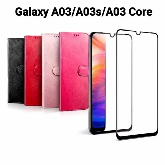 Capa de carteira flip cover GALAXY A03 A03S A03 CORE