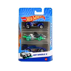 Hot Wheels Die-cast Mattel Kit 3 Sortido Original