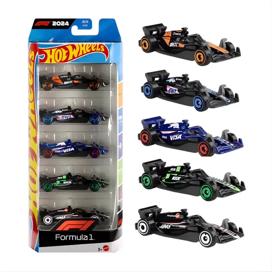 Hot Wheels Die-Cast Fórmula 1 Kit c/5 Mattel