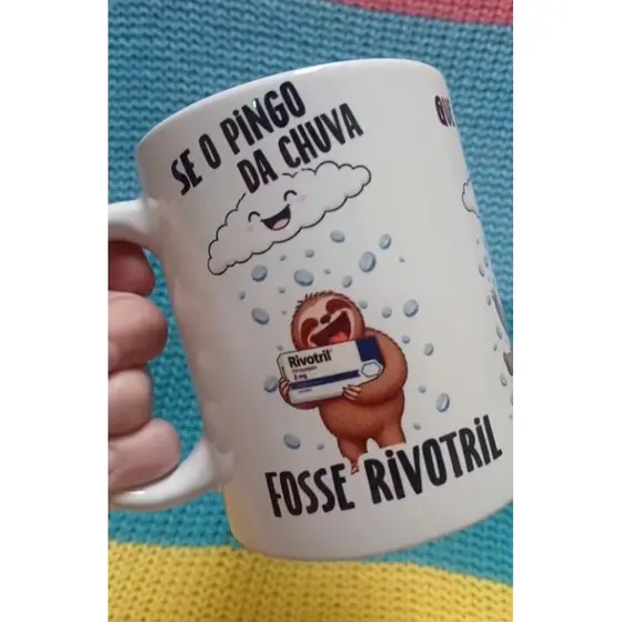 Caneca Preguiça Rivotril