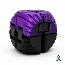 Fidget Cubo Ansiedade 6 lados Cube Anti Estresse
