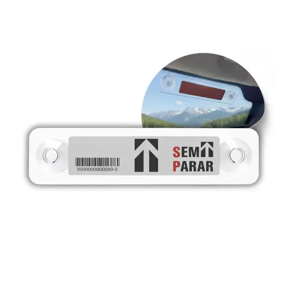 Suporte Placa Para-brisa Compatível Tag Veicular Sem Parar