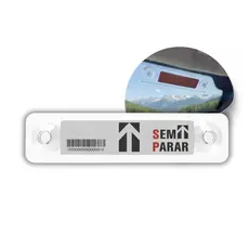 Suporte Placa Para-brisa Compatível Tag Veicular Sem Parar