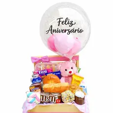 Adesivo Vinil Feliz Aniversário Para Balões | Envio Imediato