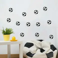 Adesivo Decorativo Cartela Bolas de Futebol