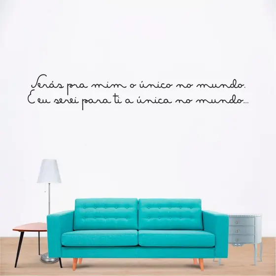Adesivo Decorativo Frase Pequeno Principe Serás Pra Mim