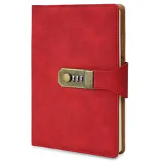 Lumai Caderno Cadeado Sem Pauta 288 Paginas A5 Diario Secreto Senha Folhas Brancas Desenho