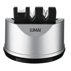 Lumai Afiador Facas 3 em 1 Phoenix Amolador Manual Tungstênio Cerâmica Ventosa Tesoura Cozinha