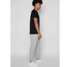 Calça Moletom Tradicional Cordão Ajústavel Com Punho Confortavel Ideal Para o Frio Inverno Academia Escola Algodão