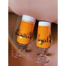 Taça Cerveja Dublin personalizada com nome