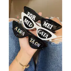 Óculos gatinho personalizado para festas