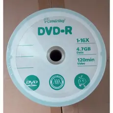 100 Mídia Virgem Dvd Smartbuy Logo Verde 4.7gb 120min Dvdr