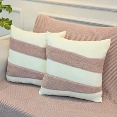 Capa de Almofada Tricot Decorativa Sofá Cama Siena Home Decor 45x45cm