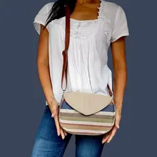 Bolsa feminina transversal e lateral Diva