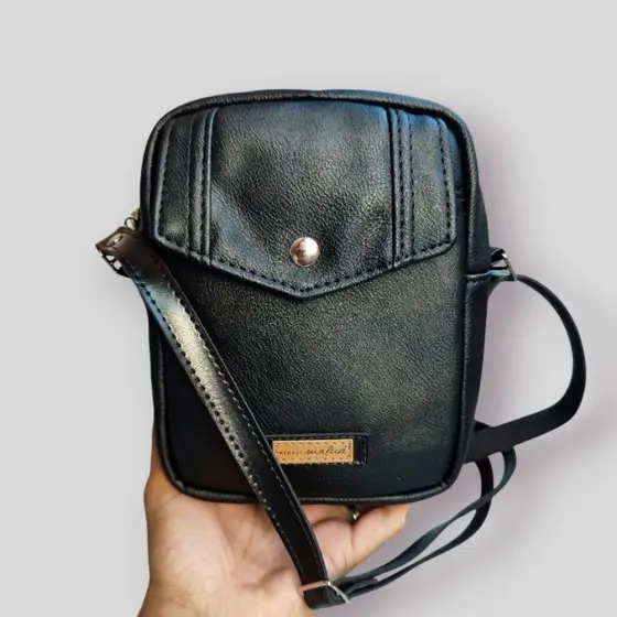 Bolsa shoulder bag pesponto em várias cores