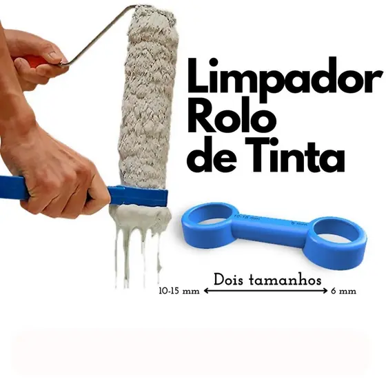 Limpador rolo de tinta