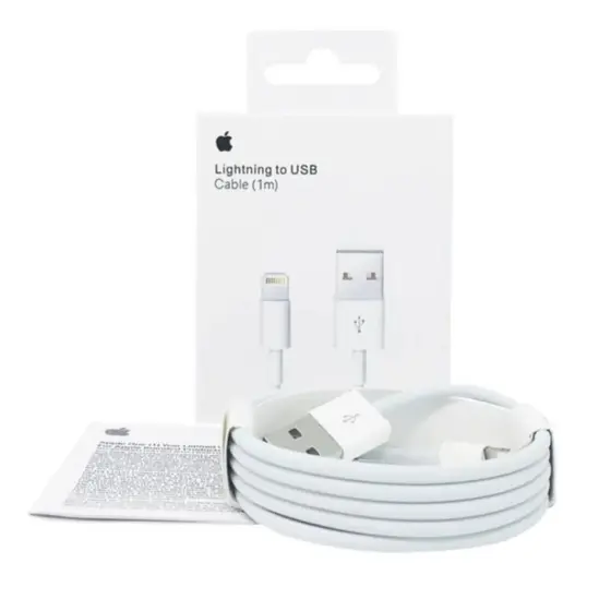 Cabo Para iPhone  Apple 1m Com Garantia e nota fiscal - Pronta entrega no Brasil - envio imediato