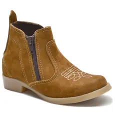 Bota Botina infantil De Couro Ref.234