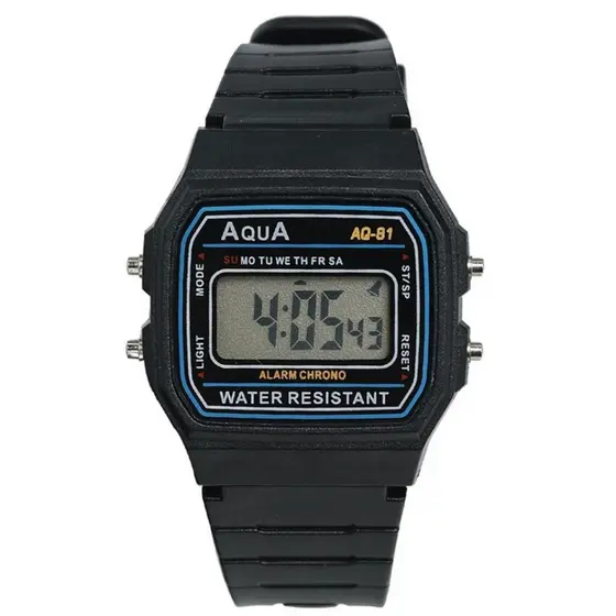 Relógio Masculino Digital Esportivo a Prova D'água Modelo AQ - 81