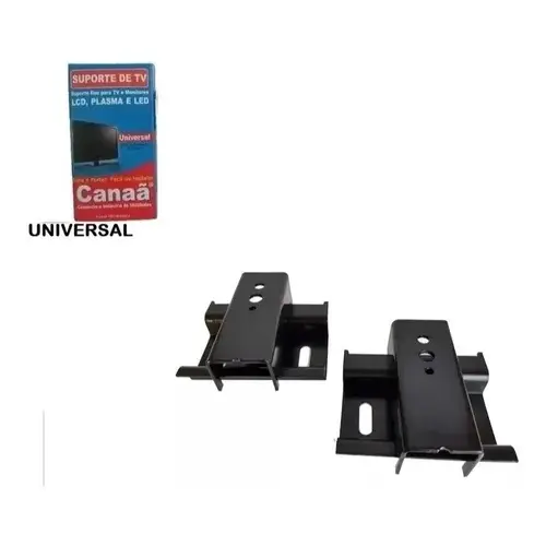 Suporte Tv Canaã Suporte Preto Suporte De Canaã * Suporte Universal * Tv's Led E Plasma