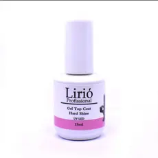 Top Coat Lirió Minnie Rosa 15ml Gel Unhas De Porcelana Acrigel Fibra