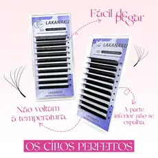 Cilios Lakanaku Fio a Fio W 5D 0,07D Lash