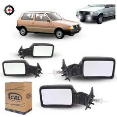 Retrovisor Uno Premio Elba 1989... Fiorino Pick-Up Com ou Sem Controle Interno