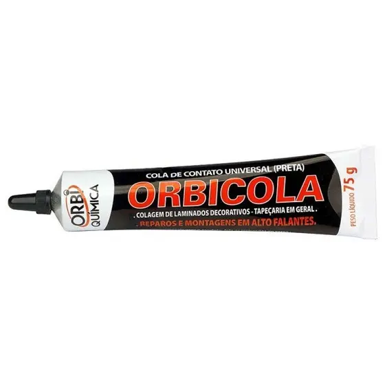 Adesivo De Contato Preta Bisnaga (0,75 Gr) Orbiquimica