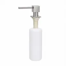 Dispenser para Detergente de Embutir Quadrado Metal -  Escovado