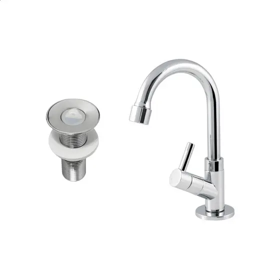 Torneira Válvula Banheiro Lavabo Cuba Pia Lavatório Tanque
