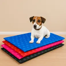 Colchonete Impermeável Cães M – Estampa Patinhas 70x50 com Capa que Sai