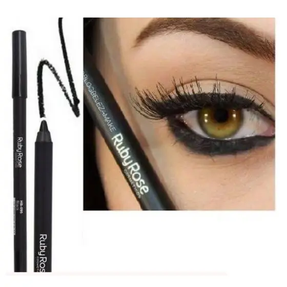 Ruby Rose Hb-050 Lapis Delineador P/ Olhos Carbon Black