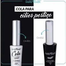 Cola Para Cílios Postiços Transparente - A PROVA D'AGUA Macrilan