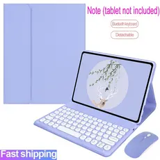 Capa De Teclado Para Amazon Fire HD 10 11ª Geração 13ª 10.1'' 2021 2023 Geração Sem Fio Bluetooth keyboard mouse case cover