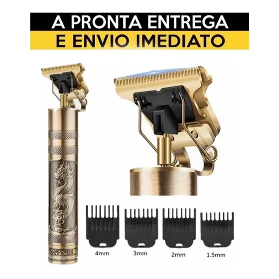 maquina de corta cabelo acabamento desenho barbeador premium