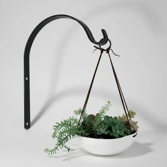 Suporte C20 Rústico Gancho ideal P/ Jardim Pendurar Plantas Flores Samambaia Xaxim Vasos