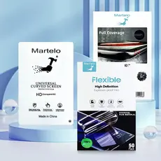 Pelicula Hydrogel Celular HD KIT 50 PECAS PACOTE FECHADA 8 Polegadas