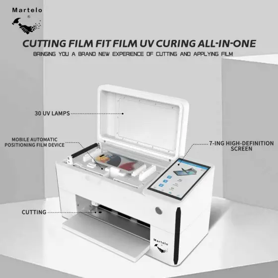 Maquina Blinda com Vacluo HydrogelMarca Martelo Aplicacao Automatico e Corta 16 Polegadas