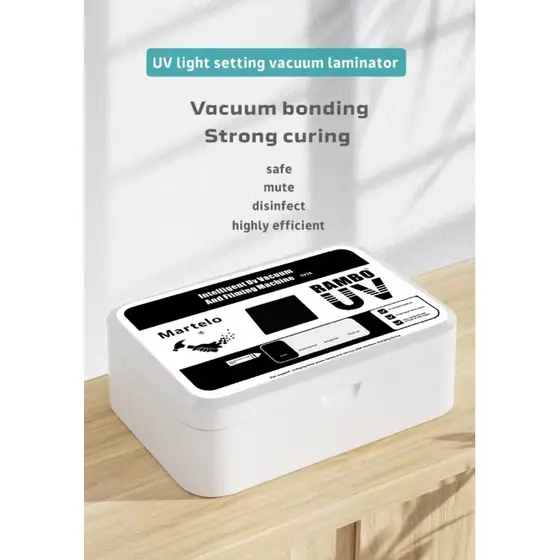 Máquina Cabine para Blinda Pelicula UV(Vacuo+Laser)