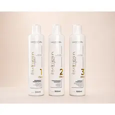 Kit Pós Química - Shampoo, Condicionador E Leave In Finalizador