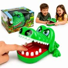 Brinquedo Jacaré Morde Dedo Crocodilo Dentista Infantil Jogo de Mesa Aperta o Dente Divertido Presente para Crianças