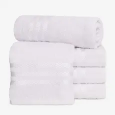 Kit 8 Toalhas de Rosto Grossa para Salão Grécia Felpudas - 45x70cm