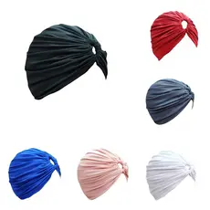 Kit 4 Turbante Feminina Tendencia Cores Variadas Touca Tratamento Promoção