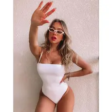 Body Bore Reto Alça Colan Maiô Praia Piscina Verão Moda Tendência Glamour Blogueira