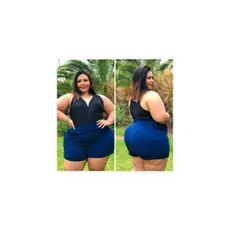 Body Decotado Plus Size Veste Até 50 Luxo Glamour