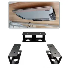 Suporte Base Apoio P/ Fixar Notebook Laptop Embaixo Da Mesa