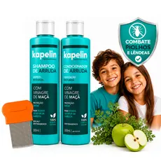Kit De Arruda Piolho E Lêndeas Pente Fino Limpeza E Proteção