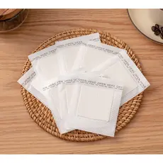 ☕️KIT 50/100 Unidades Filtro de Café Portátil Saco Filtrante Coador Pequeno Mini Coador Envelope